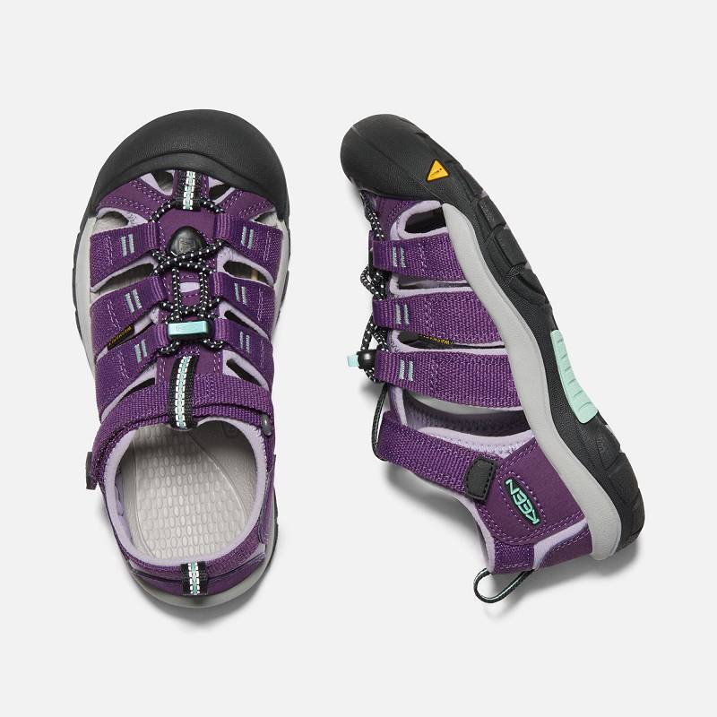 Keen Newport H2 Trekkingsandalen Kinder DE-60713 Purple Pennant/Lavender Gray - Keen Kinderschuhe Li